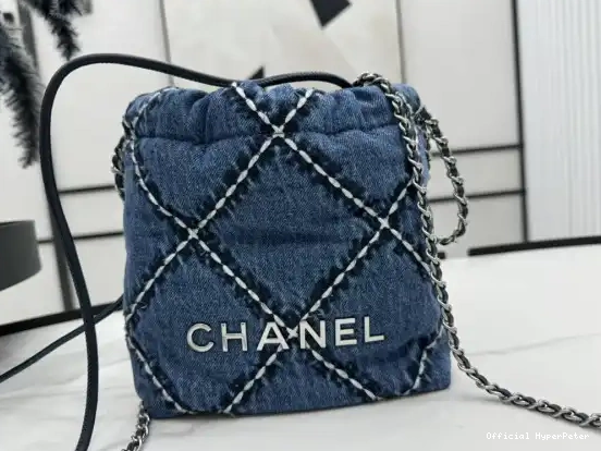 HyperPeter -23*18.5*6CM MINI CHANEL 22 HANDBAG 0501